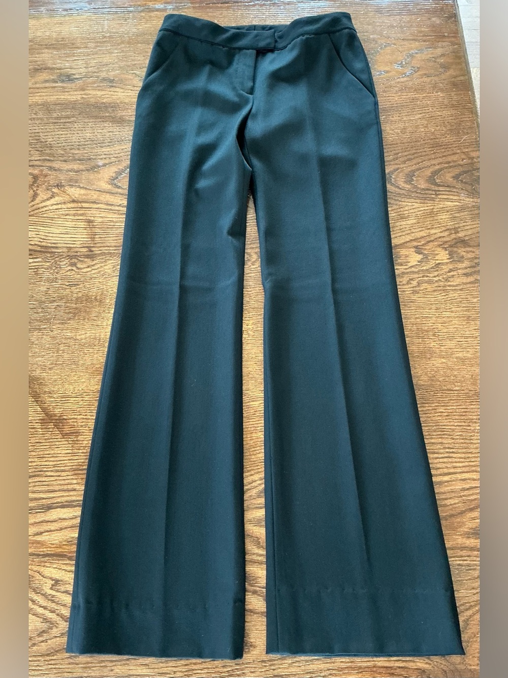 Language Black Wide-Leg Dress Pants